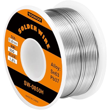 TOWOT High Purity Solder Wire for Electrical Soldering