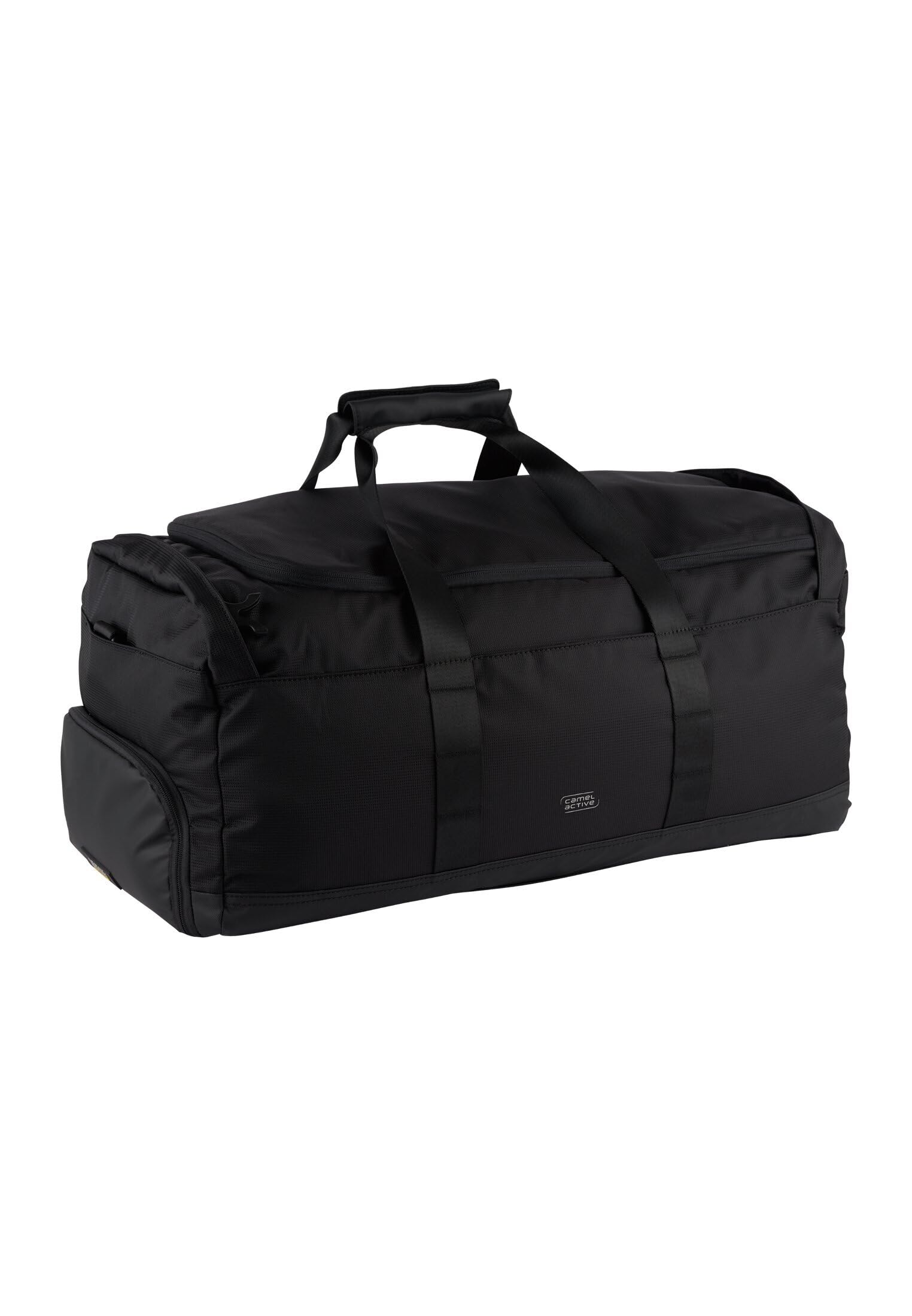 camel active Herren Connect Weekender mit separatem Schuhfach Schwarz, Menswear-L