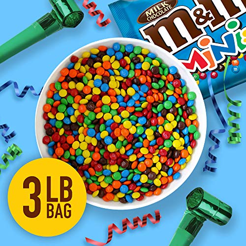 M&M's Milk Chocolate Minis Candy 3-Lb. Bulk Candy Bag #TOP2