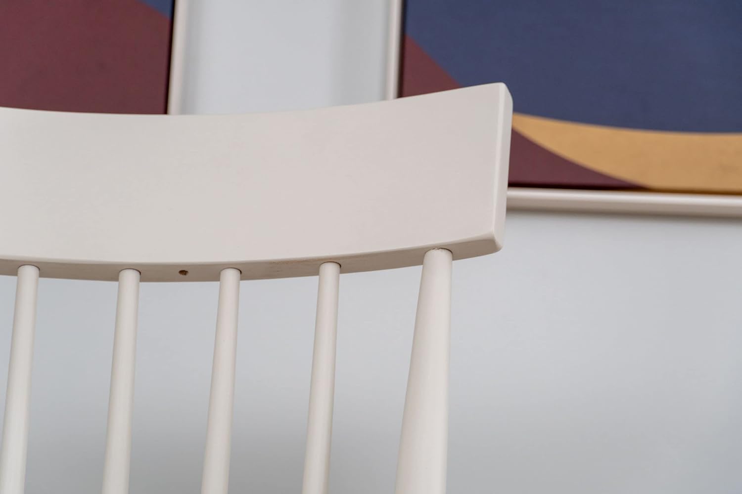 Gift Mark Adult Rocking Chair, White