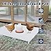 Pearwow Chicken Coop Ground Pads, 9 Pack Chicken Coop Walking Pads Raise Above Ground Avoid Water and Moisture,Plastic Chicken Coop Mats Fits for Chicken Active or Eating Area,Chicken Coop Accessories