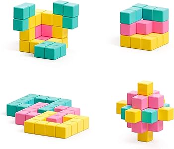 Amazon.com: PIXIO Sweet - Tiny Magnetic Blocks Building Toy in The