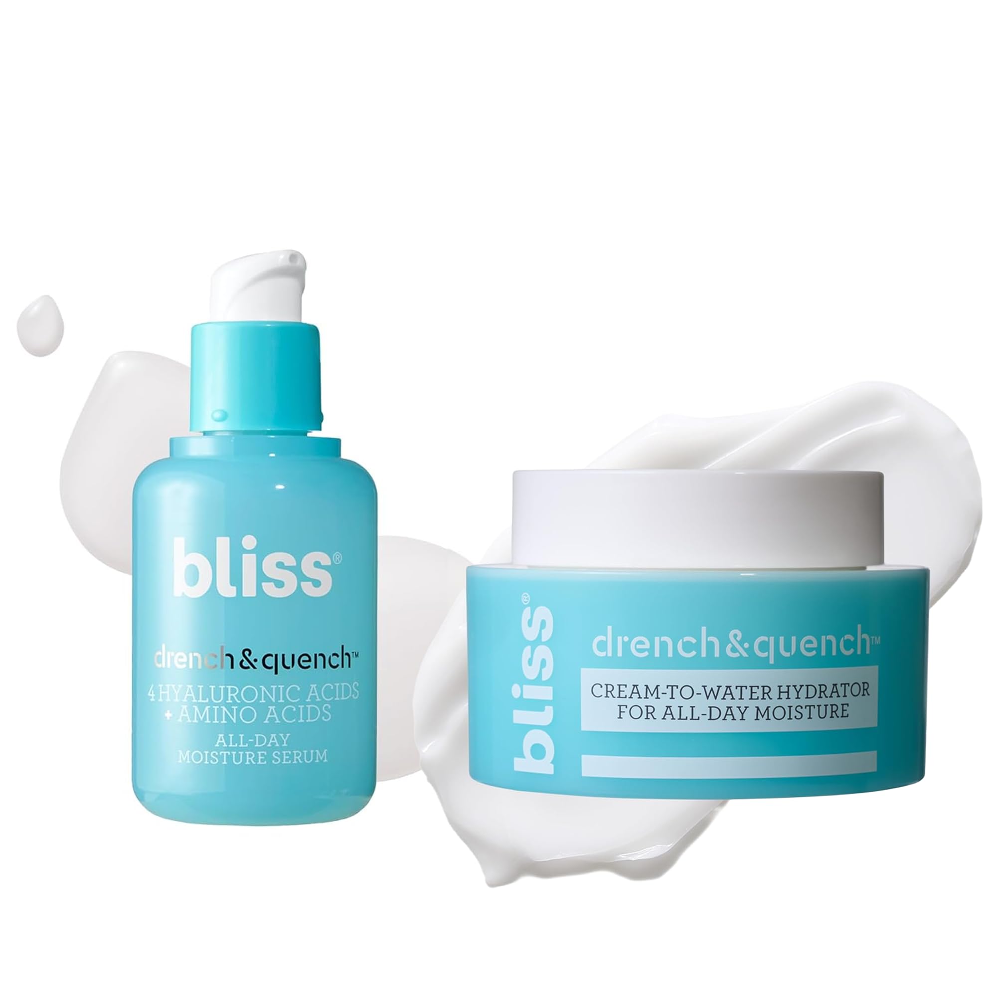 Amazon.com: Bliss Hyaluronic Acid Serum + Moisturizer Set for