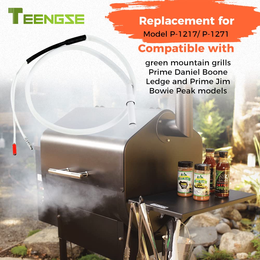 Ceramiczny zapalnik Hot Rod 12 V, części zamienne do grilla Green Mountain Prime Daniel Boone i Prime Jim Bowie Wood Pellet Grill, Ledge and Peak Prime Pellet Grill