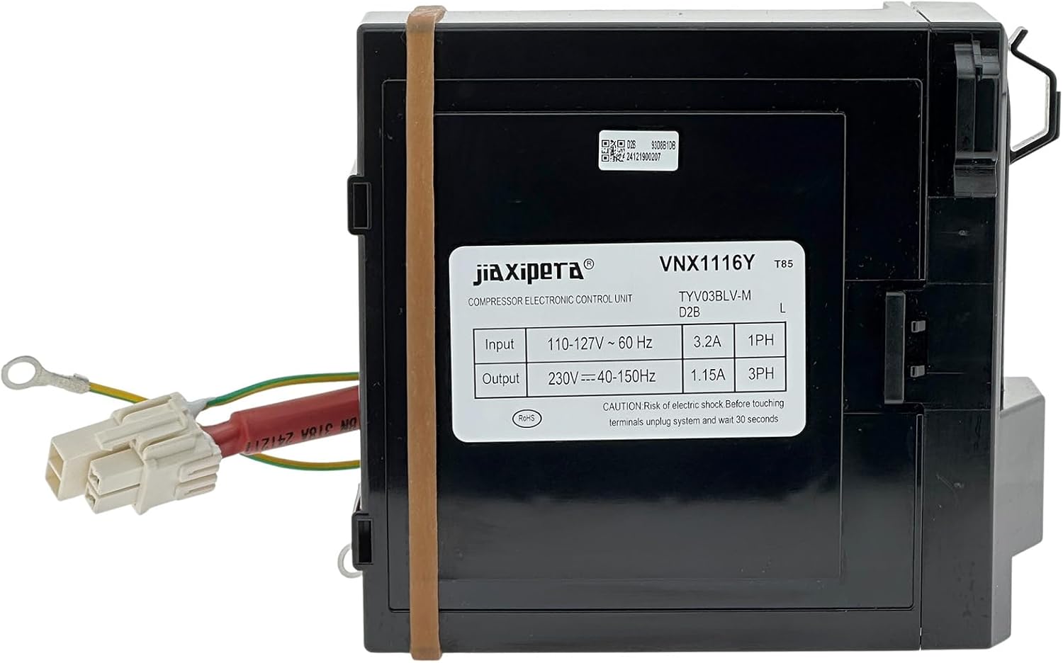 VNX1116Y Refrigerator Compressor Inverter Control Board for Frigidaire FRSO52B3HQS, Replaces MZ-300-04RCN-02D