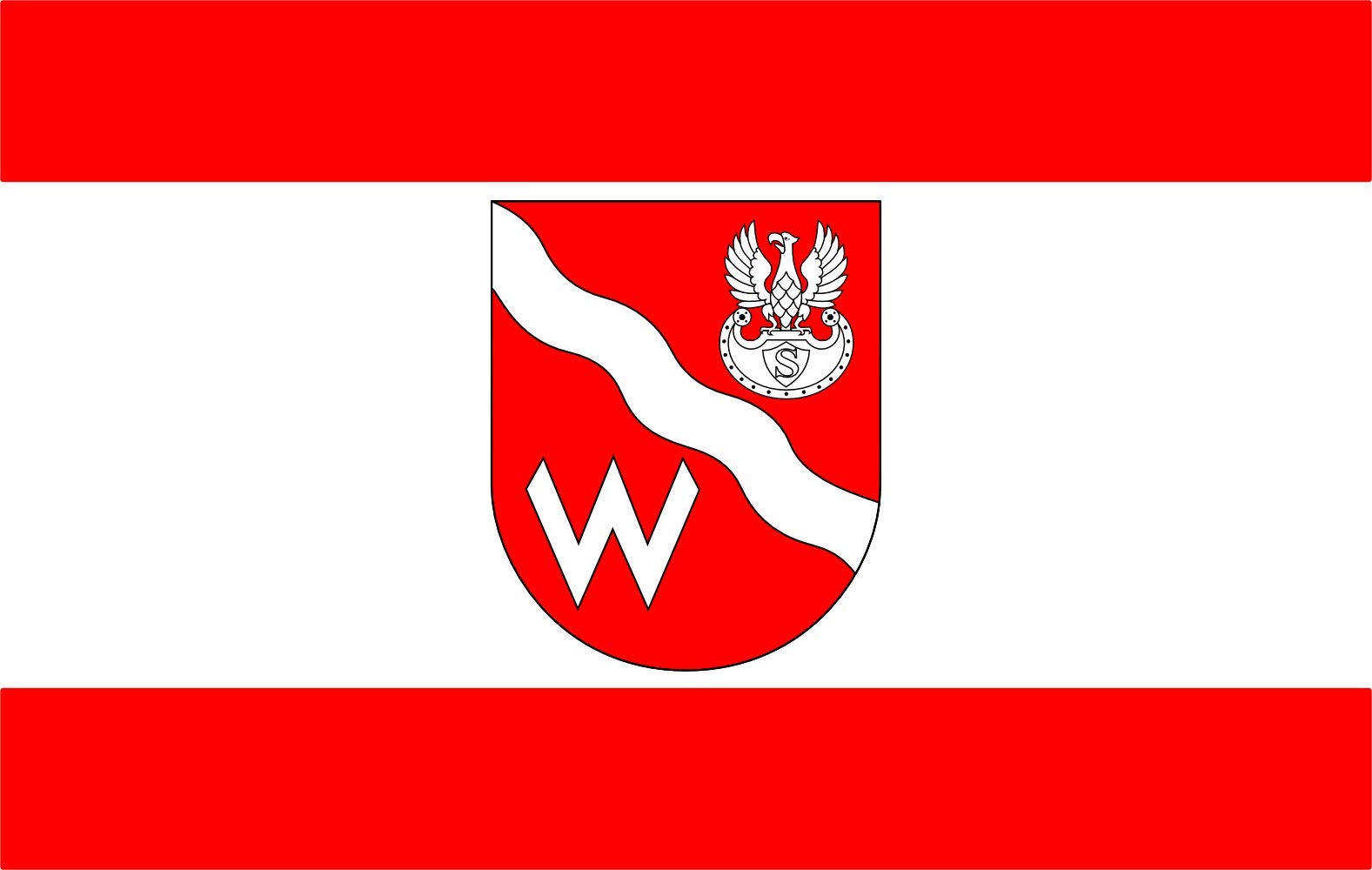 Drapeau XL POL gmina Michałowice idéal pour pavoiser vos événements et cérémonies