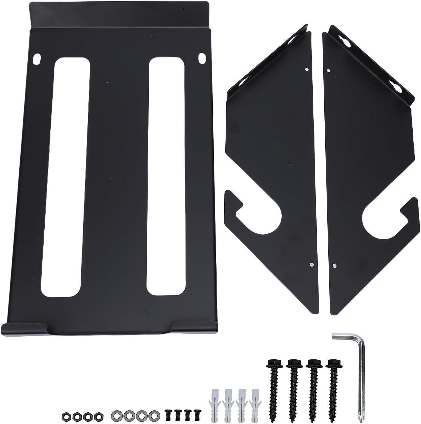 – Circular Saw Holder, Wall Mounted Metal Rack Tool Storage Space Saving Design for Garage Workshop