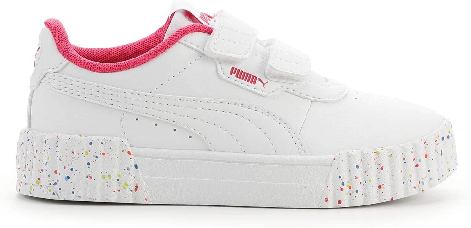Puma Unisex-Child Carina Hook and Loop Shoes