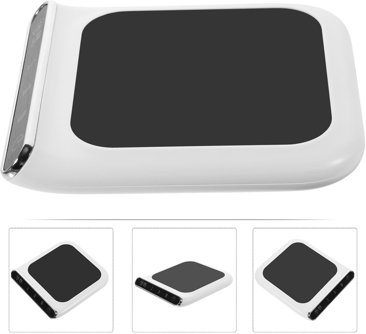 USB Electric Coffee Mug Warmer Temperature Settings Portable Cup Heating Coaster for Desk Use Safe USB Powered Beverage Warmer for Office Home Dorm and Meetings