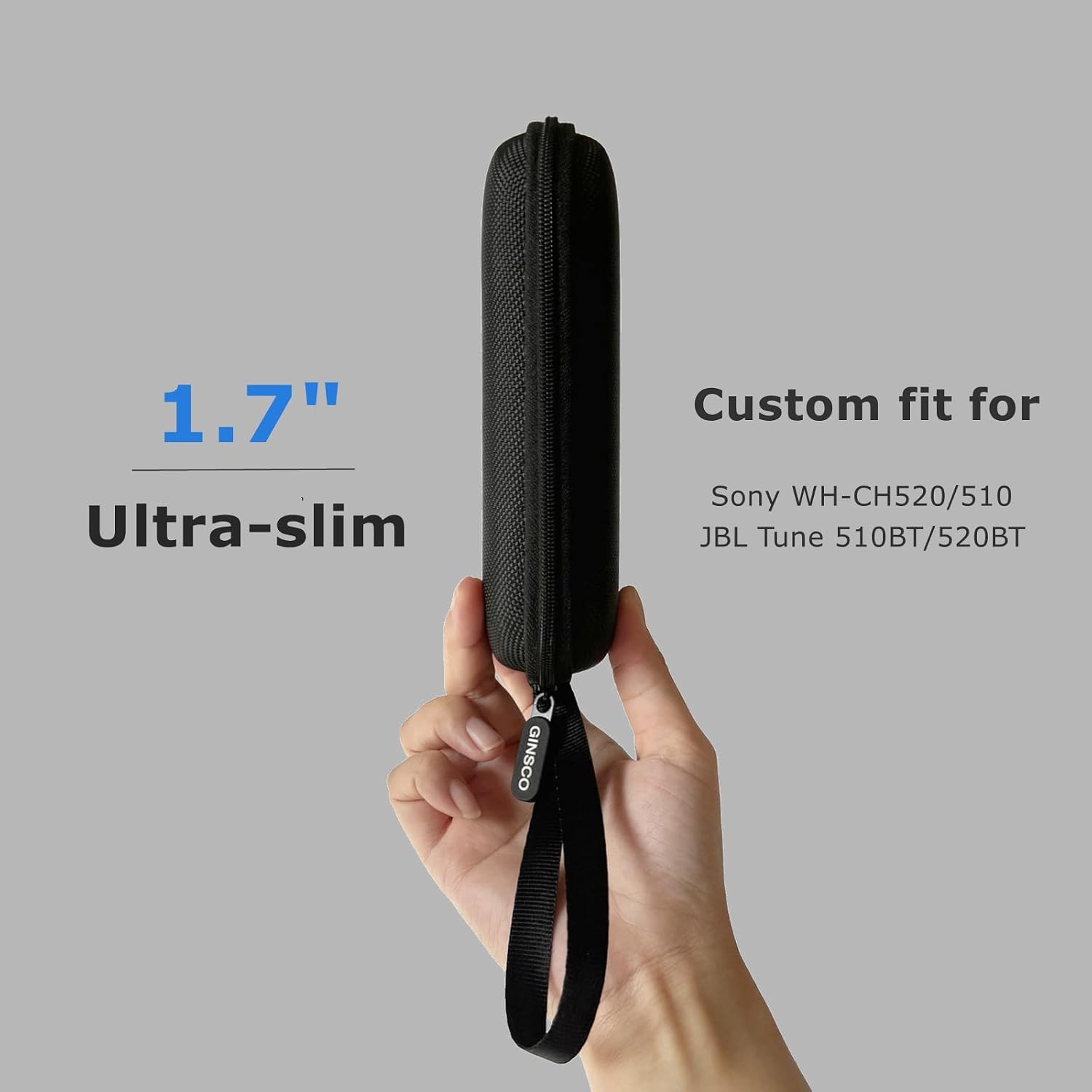 On-Ear Headphone Case + Mini Hard Shell Case Bundle image 5