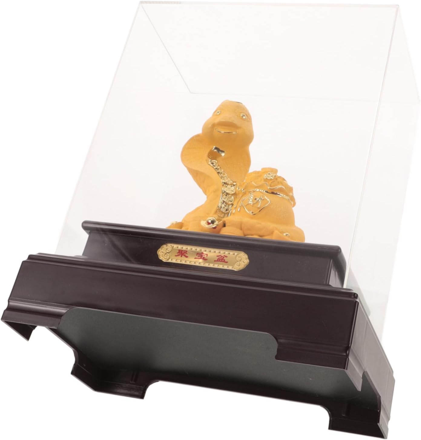 Luxshiny Chinese Snake Figurines Ornament for Fortune Elegant Desktop Decorative Sculpture Versatile Home Holiday Decor Craftsmanship for Celebrations