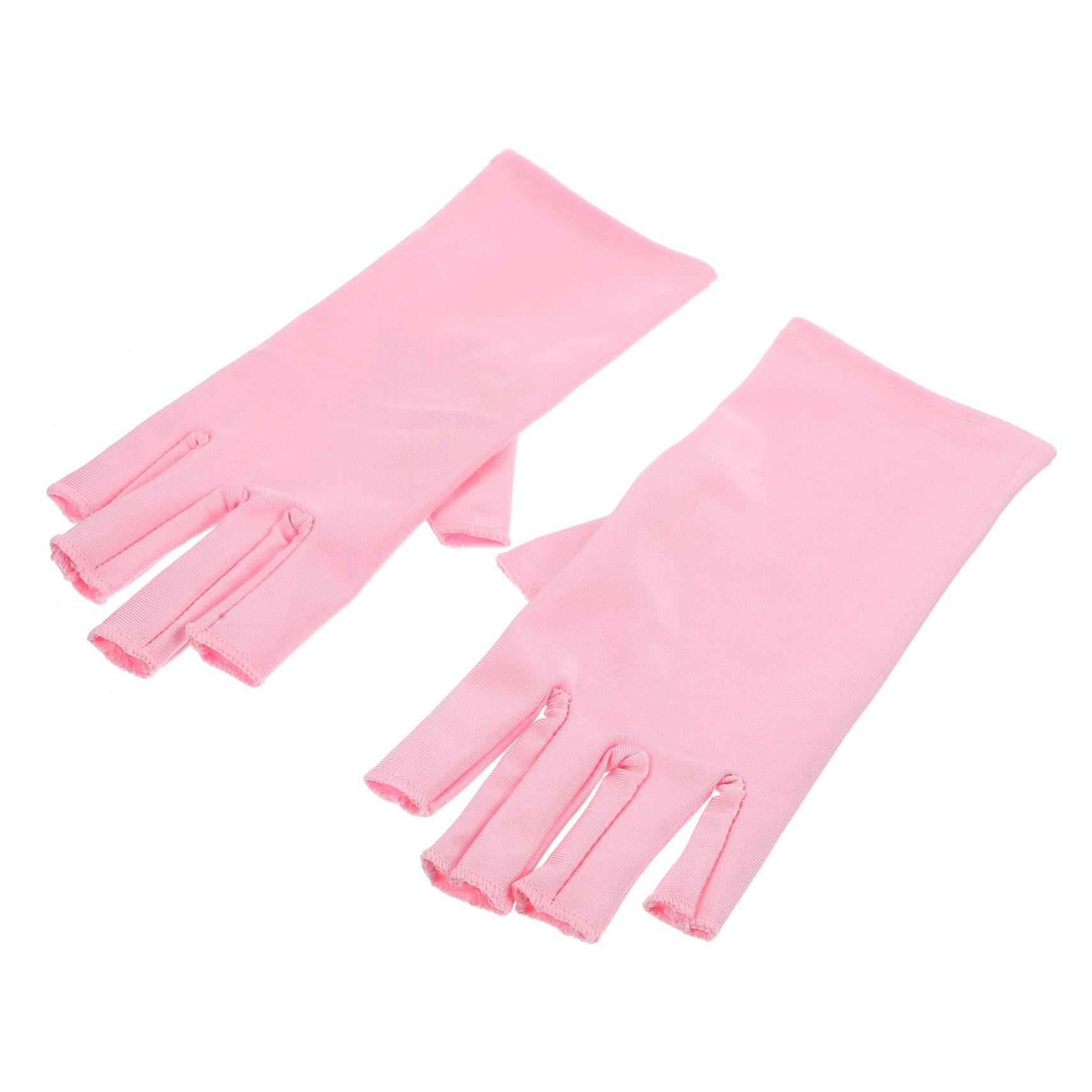 Healeved 5pares Guantes De Protección Uv Para Manicura Guantes Anti-uv Para Gel Accesorios De Arte De Uñas Protección Solar Para Manos Al Aire