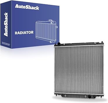 Autoshack Radiator Compatible with Ford, F-150 1998-2003 F-250 Super Duty 1999-2004 Excursion 2000-2005, V6 4.2L V8 4.6L 5.4L 6.0L 7.3L V10 6.8L