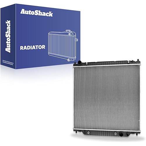 Autoshack Radiator Compatible with Ford, F-150 1998-2003 F-250 Super Duty 1999-2004 Excursion 2000-2005, V6 4.2L V8 4.6L 5.4L 6.0L 7.3L V10 6.8L