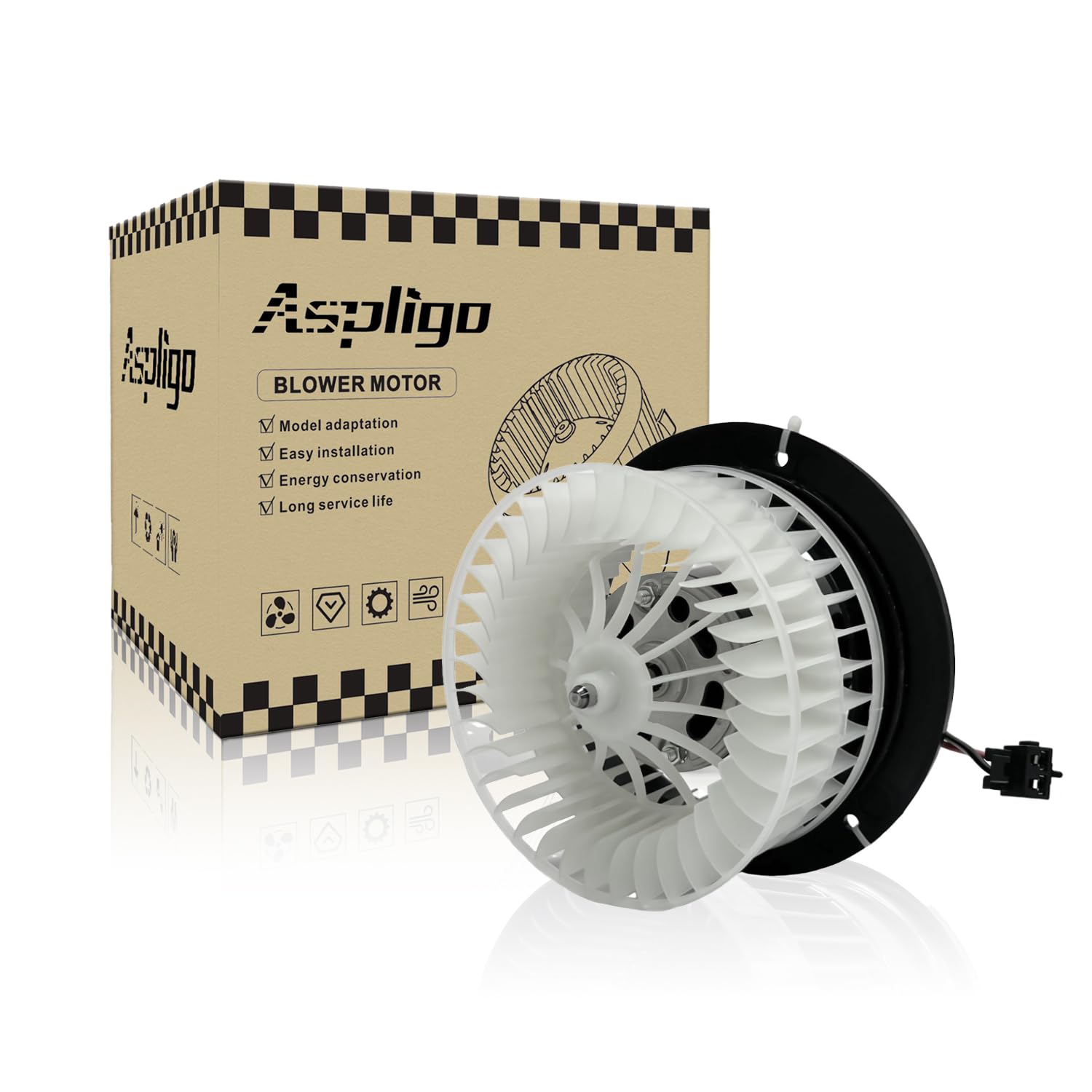 Aspligo AC Heater Blower Motor Fit for Freightliner Century Class 1996-2002 Columbia 2000-2001 BOA8041500789, 351034181, 890067, ABPN83301137, 85103394, 35064