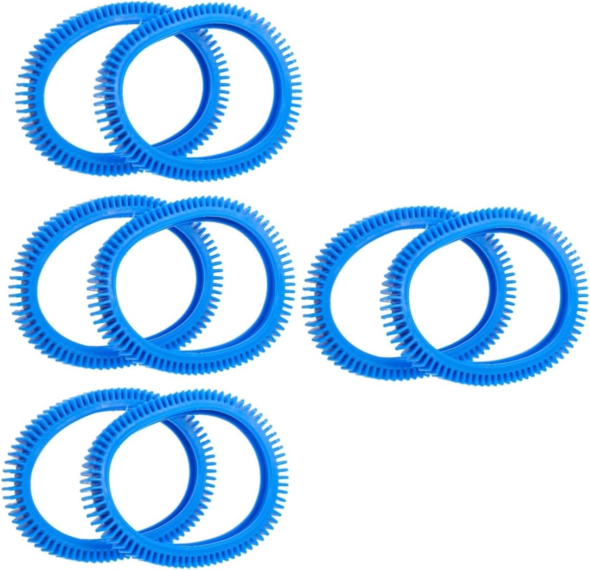 Sosoport 8pcs Pool Cleaning Tire Replacement Parts for Cleaner Accessories Material Easy to Install Pool Performance Fits