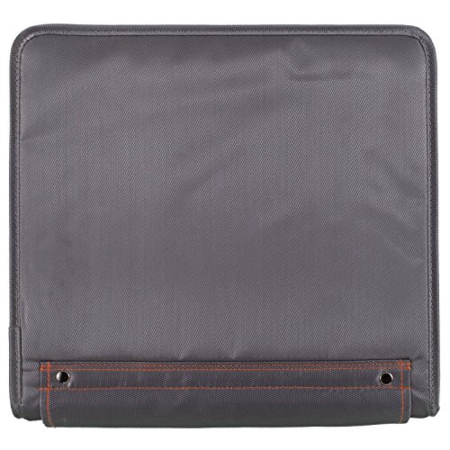 Five Star Fichário com zíper costurado, fichário de 5 cm com capacidade de 10 cm, cores sortidas, co