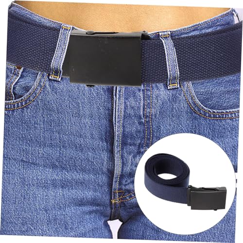 Stylish Canvas Belt for Men Durable Waistband Accessory for Casual and Work Outfits Unique Design for Daily Wear present for Husband Dad Boyfriend3