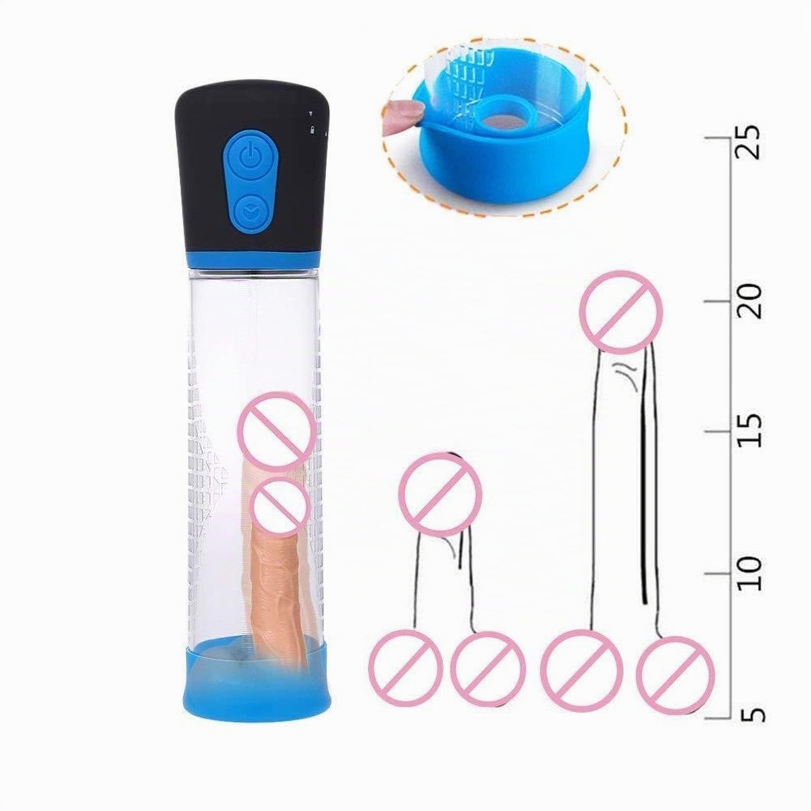 Pompa Penna Elettrica? S con 3X Regolabile Succhiare modalità Maschio Massage Kit Pénǐs Pûmp
