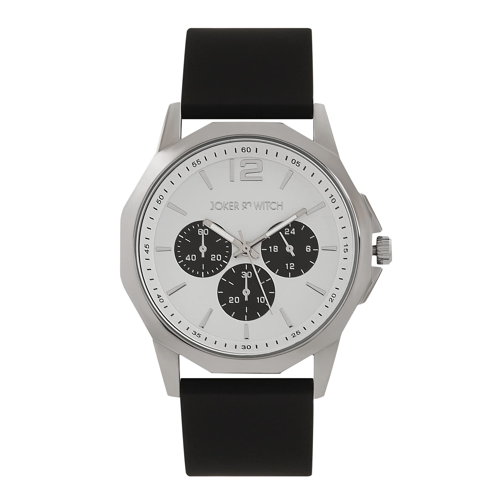 Joker & Witch Spyder White Dial Black Synthetic Analogue Watch for Women (B0BSVBJF5Z) Amazon Price History, Amazon Price Tracker