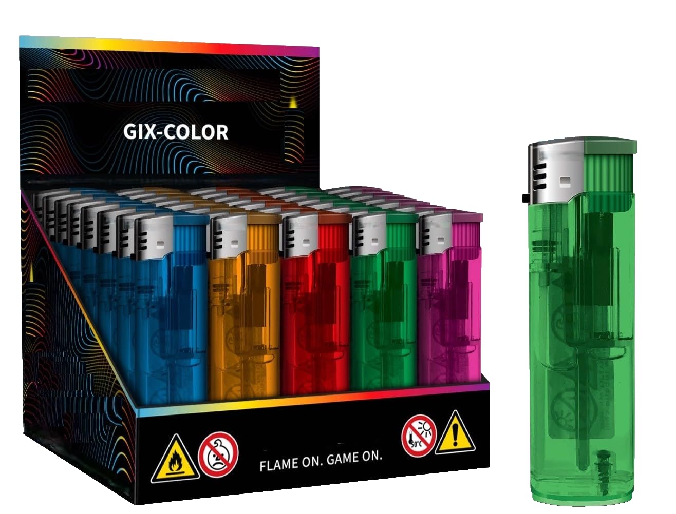 Briquet électrique rechargeable, électronique, flamme réglable