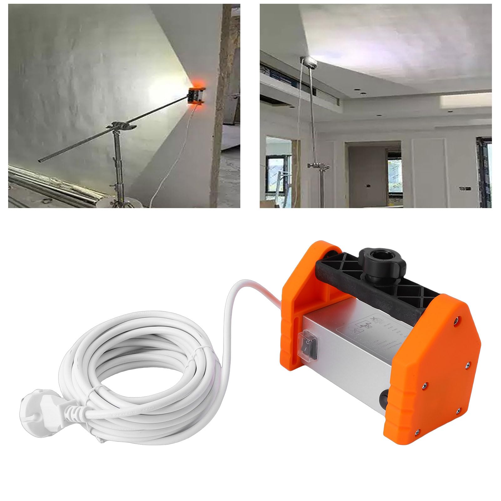 Lampada da Ispezione a Parete a LED a Risparmio Energetico Lampada Compatta per lo Sviluppo di Pittori per la Lucidatura della Verniciatura del Muro a Secco, di Accettazione Regolabile per