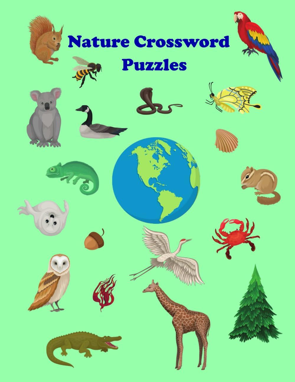 Nature Crossword Puzzles: Test your knowledge of animals, plants and geology