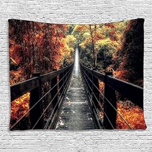 YISUMEI Boshangbrug, wandtapijt, wandtapijt, wandtapijt, wandtapijt, wandtapijt, wandtapijt, woondecoratie, voor…