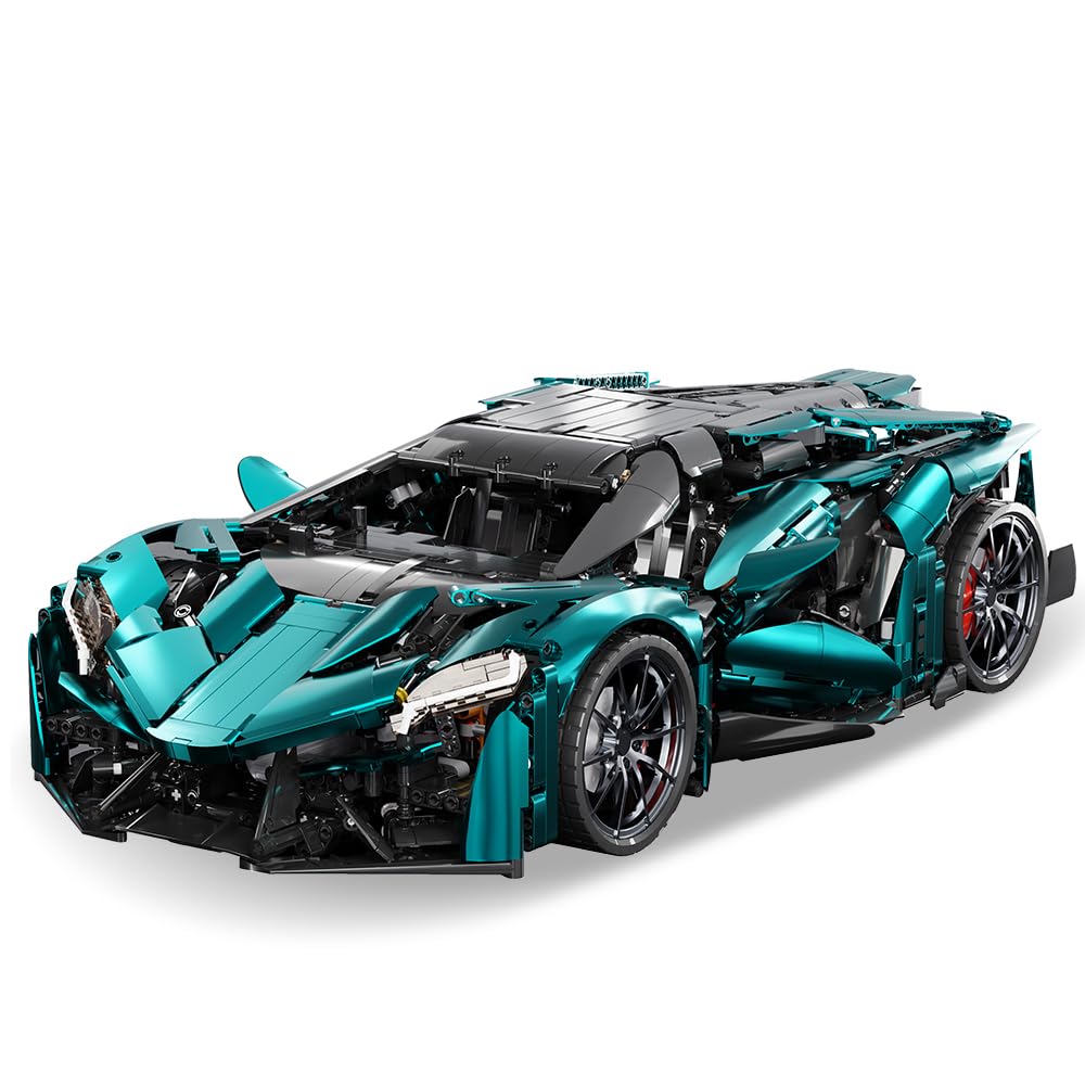 DUANT 1:8 Scale Technology Sports Car Clamp Building Blocks Kit, 3920 Pieces MOC Super Car Racing Model Kit, Collector's Kit Gift for Car Enthusiasts and Adults โ image 1