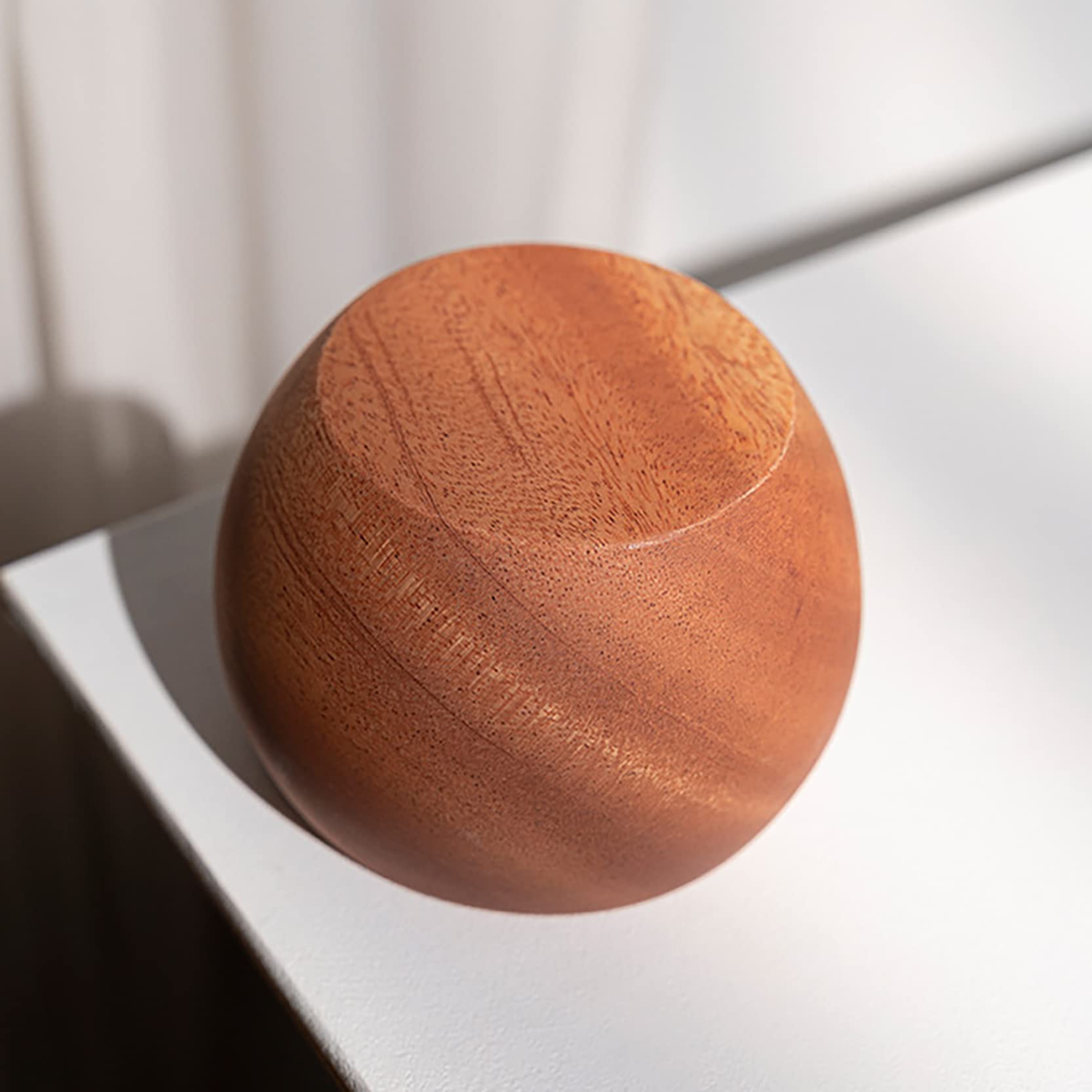 Mortato E Pestello In Legno Di Palissandro - Grande (11.5 Cm), Per Spezie, Aglio, Guacamole. Naturale E Sicuro Per Alimenti.