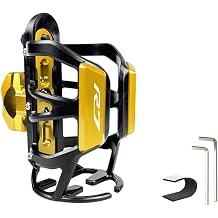 Motorbike Accessories Bottle Cage Water Drink Cup Holder Stand Motorcycle Accessorie For Y-AMAHA YZF-R7 YZF R7 2021 2022 2023 2024 2025 2026Yellow