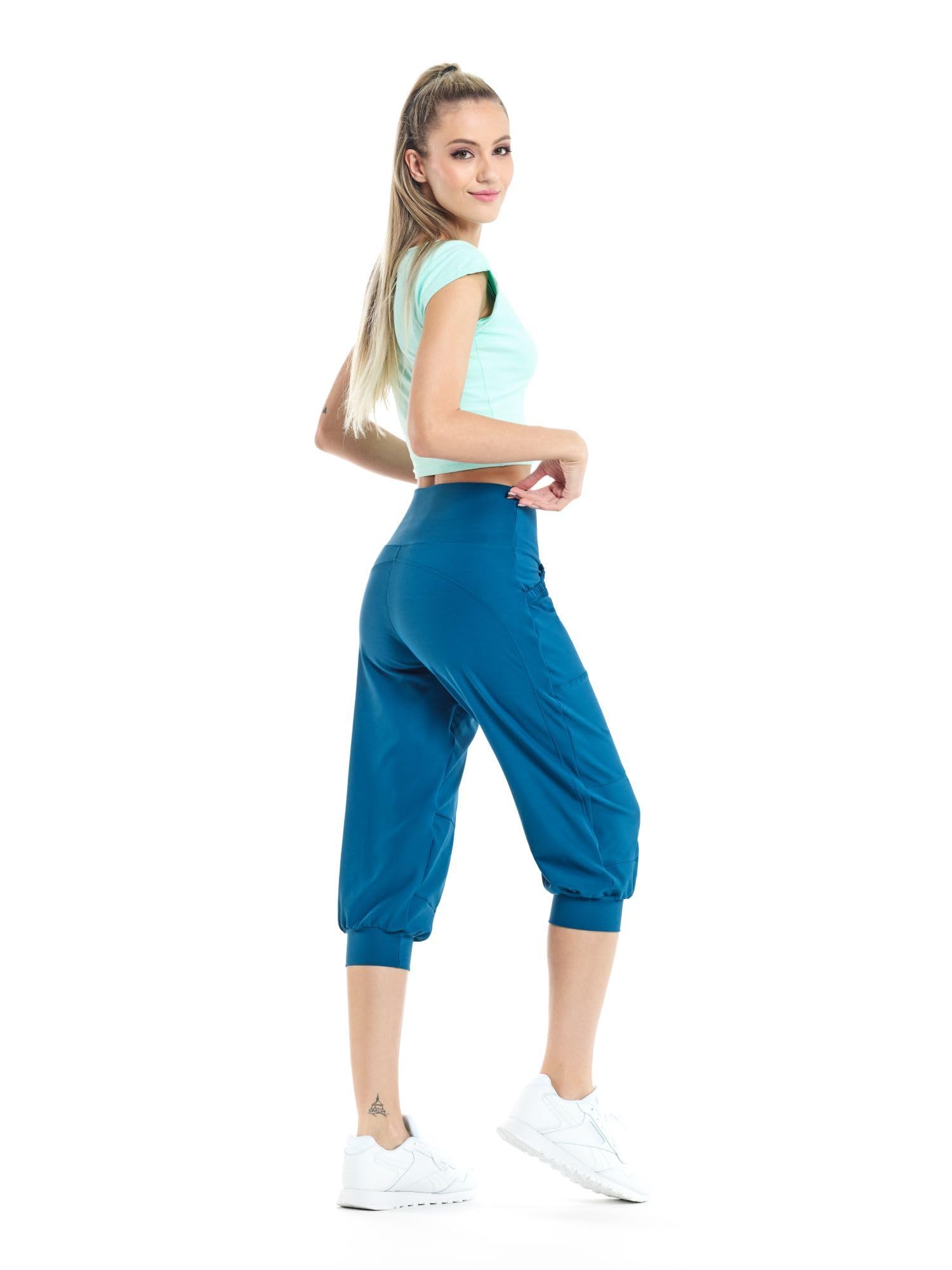 WINSHAPE Damen Lässige Hose Functional Comfort ¾ Leisure Trousers Lei201c