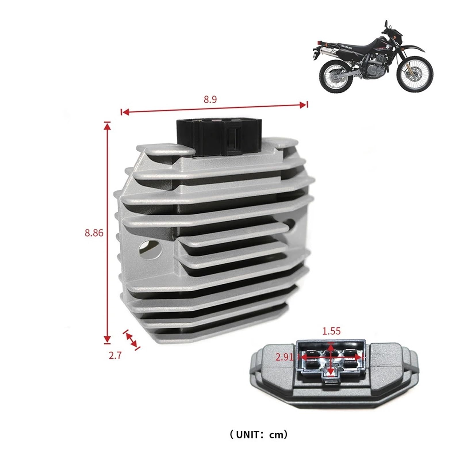 AVR automatyczny‌ Regulator napięcia motocykla prostownik pasujący do Suzuki DR650 XF650 1996-2012 DR 650 XF pasuje do Freewind 650 1997-2007