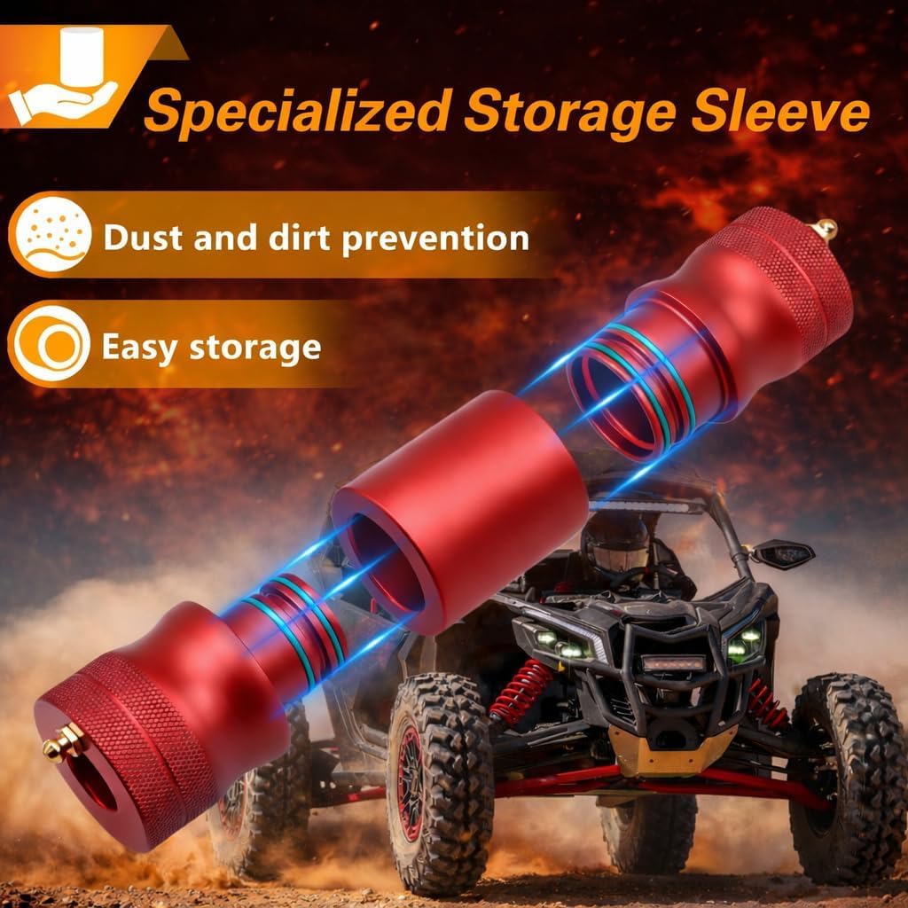 Upgraded 30mm & 39mm Wheel Bearing Grease Tool, UTV ATV Front Rear Wheel Bearing Greaser with Storage Tube Compatible with Can-Am Maverick X3 / X3 Max Commander Defender Outlander Renegade