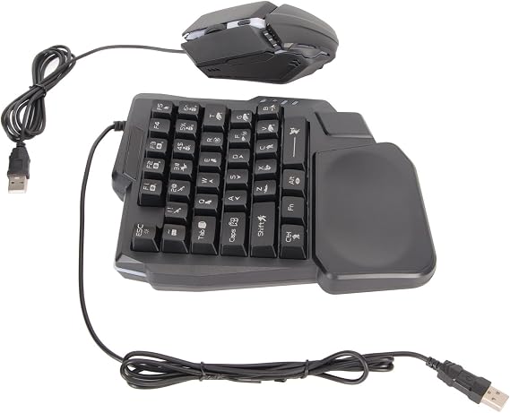 Wired Keyboard and Mouse Converter Set ABS High Sensitivity Mobile Game Adapter Combo 3 USB 1 Type C Interface Gaming Accessory for Android for Harmony for PUBG for Carefree Fire