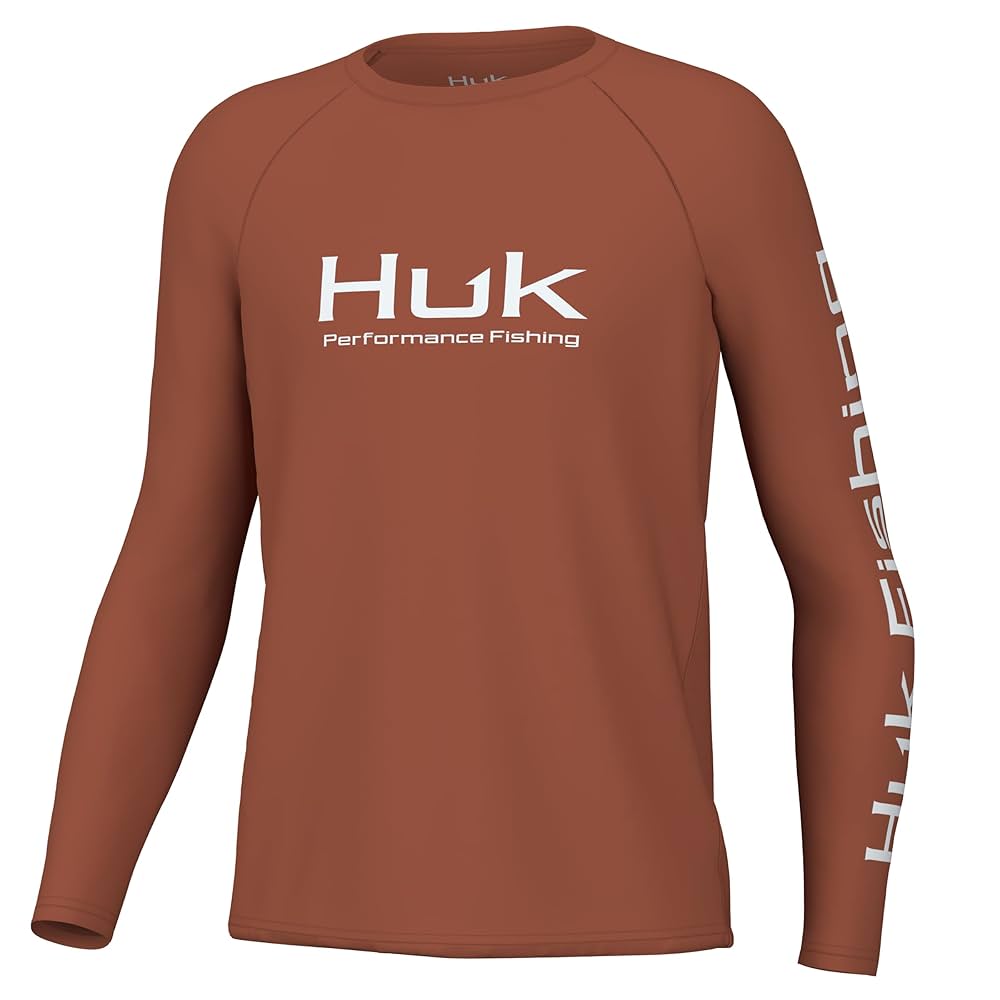 Amazon.com: HUK Unisex Pursuit Graphic Long Sleeve, Fishing