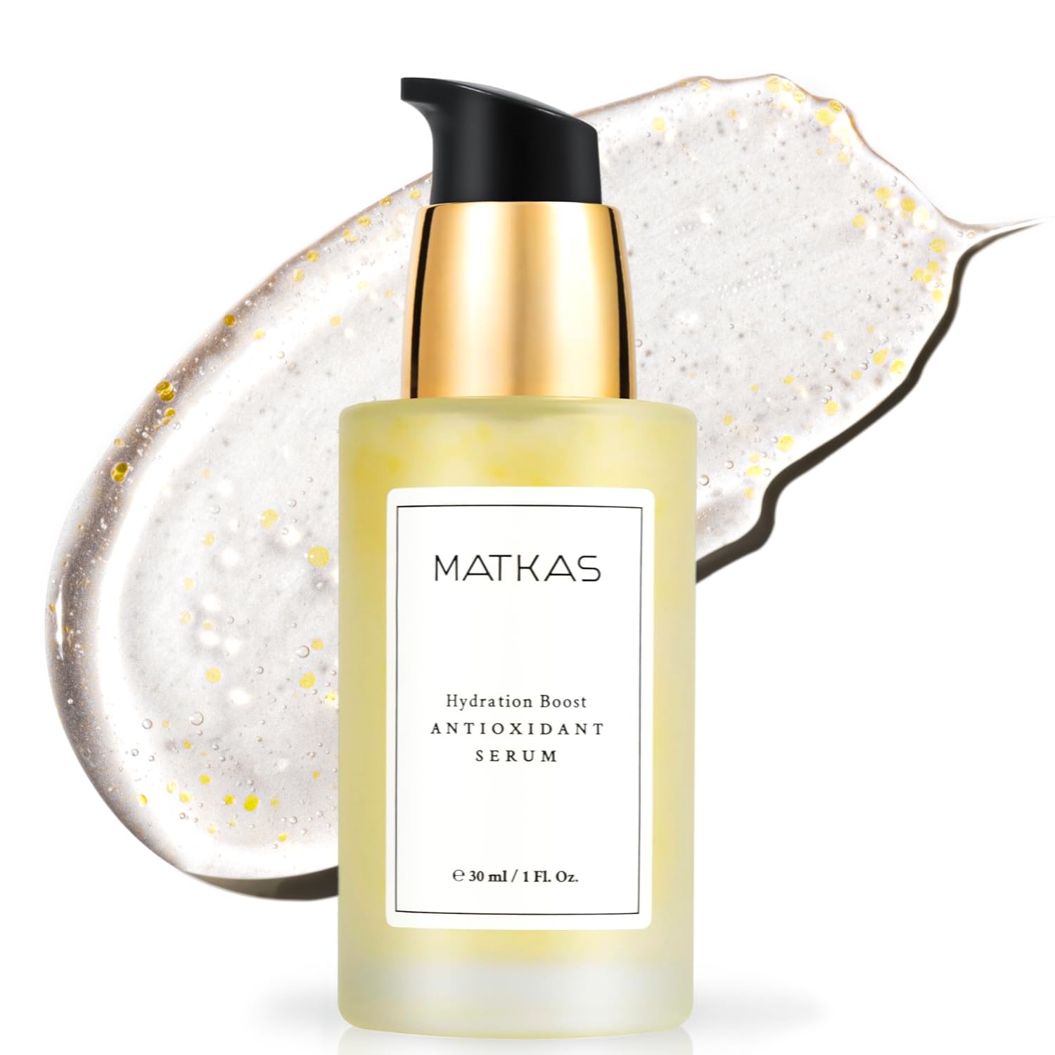 MATKAS Korean Antioxidant Centella Niacinamide Serum 1 Fl. Oz. - Niacinamide Serum for Face with Hyaluronic Acid, Korean Skincare for Dark Spots, Centella Ampoule Redness Corrector for Face