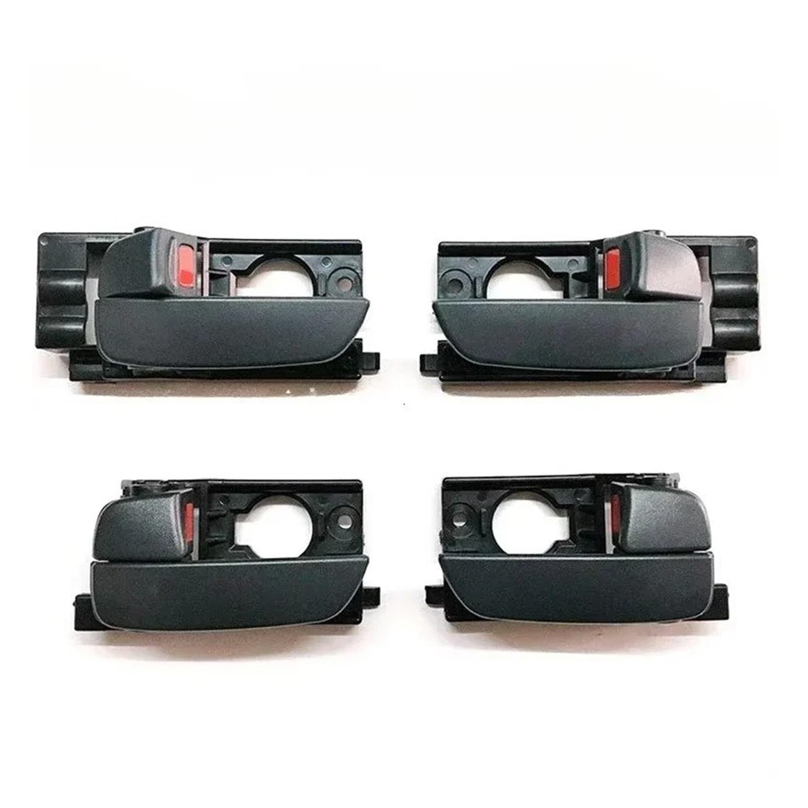 HLJNLVBN Door Handle 1Pcs Interior Door Handle Inner Open Handles Black Car Accesories for Hyundai for Accent 2006-2011(1 Set - 4 Doors)