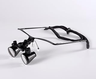 2.5X 3X 3.5X Optional Half Frame Binocular Medical Surgical Dental Loupes (Magnification:3.5X, Working Distance:L(440-540 mm))