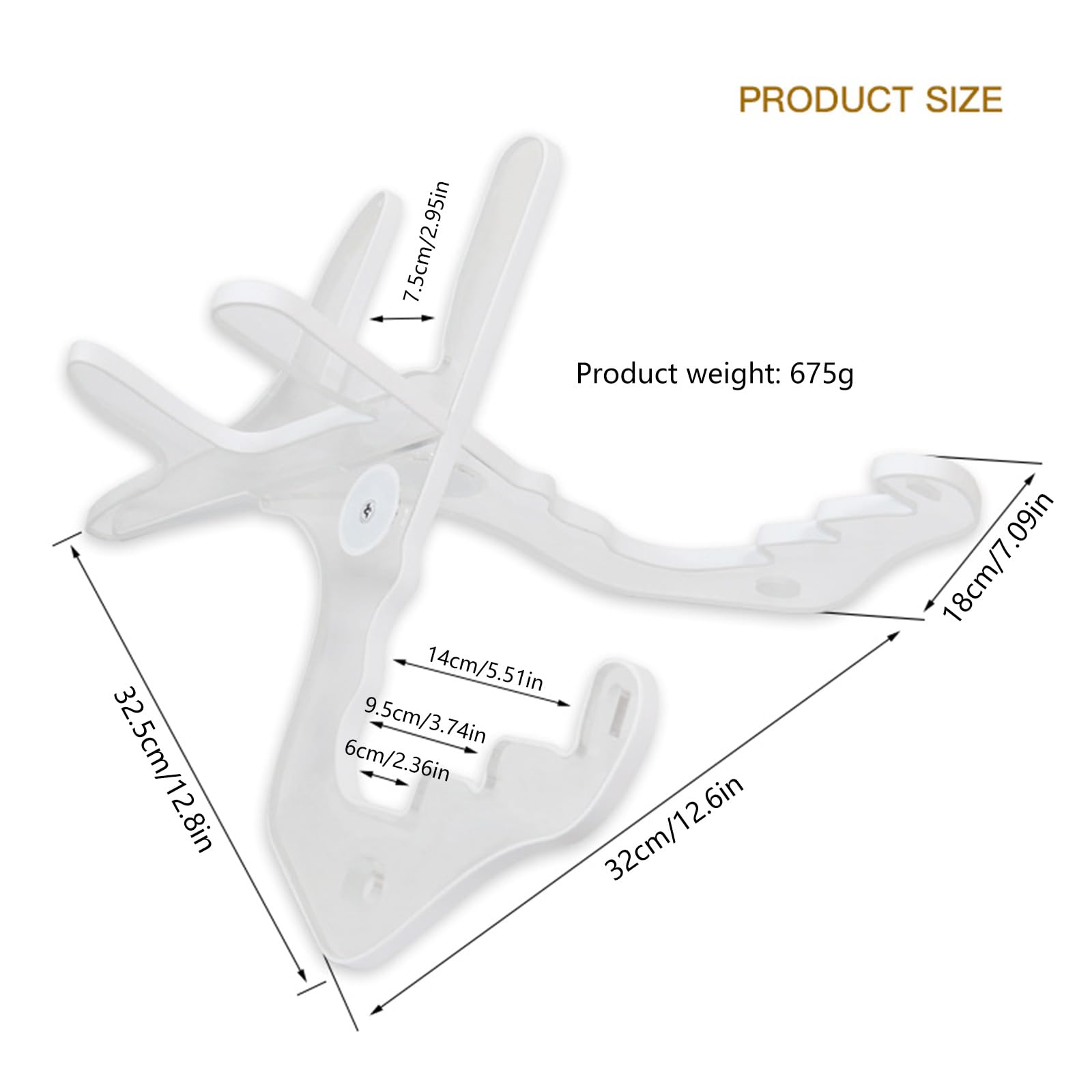Piegare L'Ukulele Supporto Verticale Strumenti Musicali Con Concerto Leggero Portatile Acrilico Piccolo Supporto Chitarra