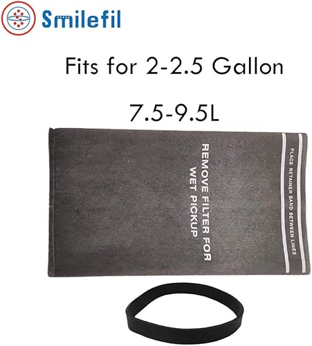 Miniatura 2 de Paquete de 12 bolsas de filtro de tela para polvo 9-38737, bolsas de vacío en seco y húmedo para Craftsman de 2 a 2.5 galones y aspiradora de cubo