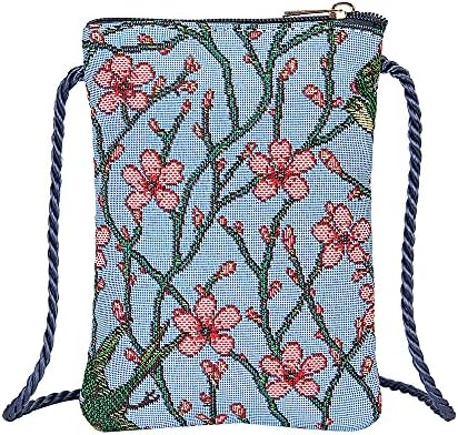 Signare Tapestry Mini Crossbody Phone Bag, Ladies Purse for Phone, Mobile Phone Bag, Phone Purse, Smart Phone Bag