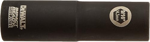 Miniatura 4 de DEWALT DW22952 - Enchufe profundo de 1-116 pulgadas para accionamiento de 12 pulgada