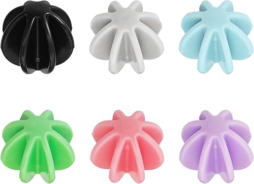 6 bolas mezcladoras de proteínas de 1.77 pulgadas, esferas de batidor de plástico para botellas agitadoras, accesorios de mezcla universales, bola