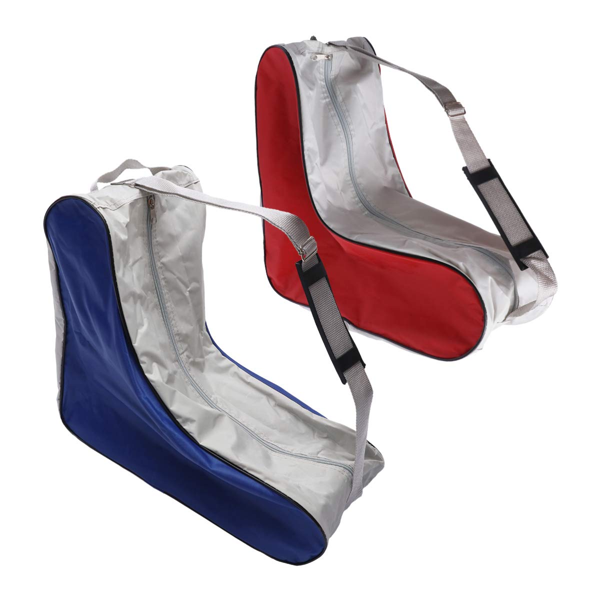 BESTonZON 2pcs Durable Mesh Cloth Skate Bag Roller Skating Tote for Ice Skates for Outdoor Sports and Storage of Sports Equipment