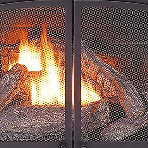 Duluth Forge Dual Fuel Ventless Gas Fireplace With Mantel - 32,000 Btu, Remote Control, Slate Gray Finish - Model# Dfs-400R-2Gr #TOP4