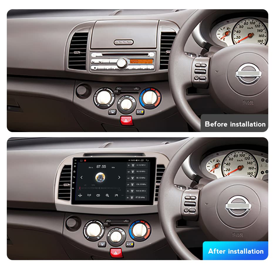 Amazon.com: Car Radio Stereo for Nissan March 3 K12 2002