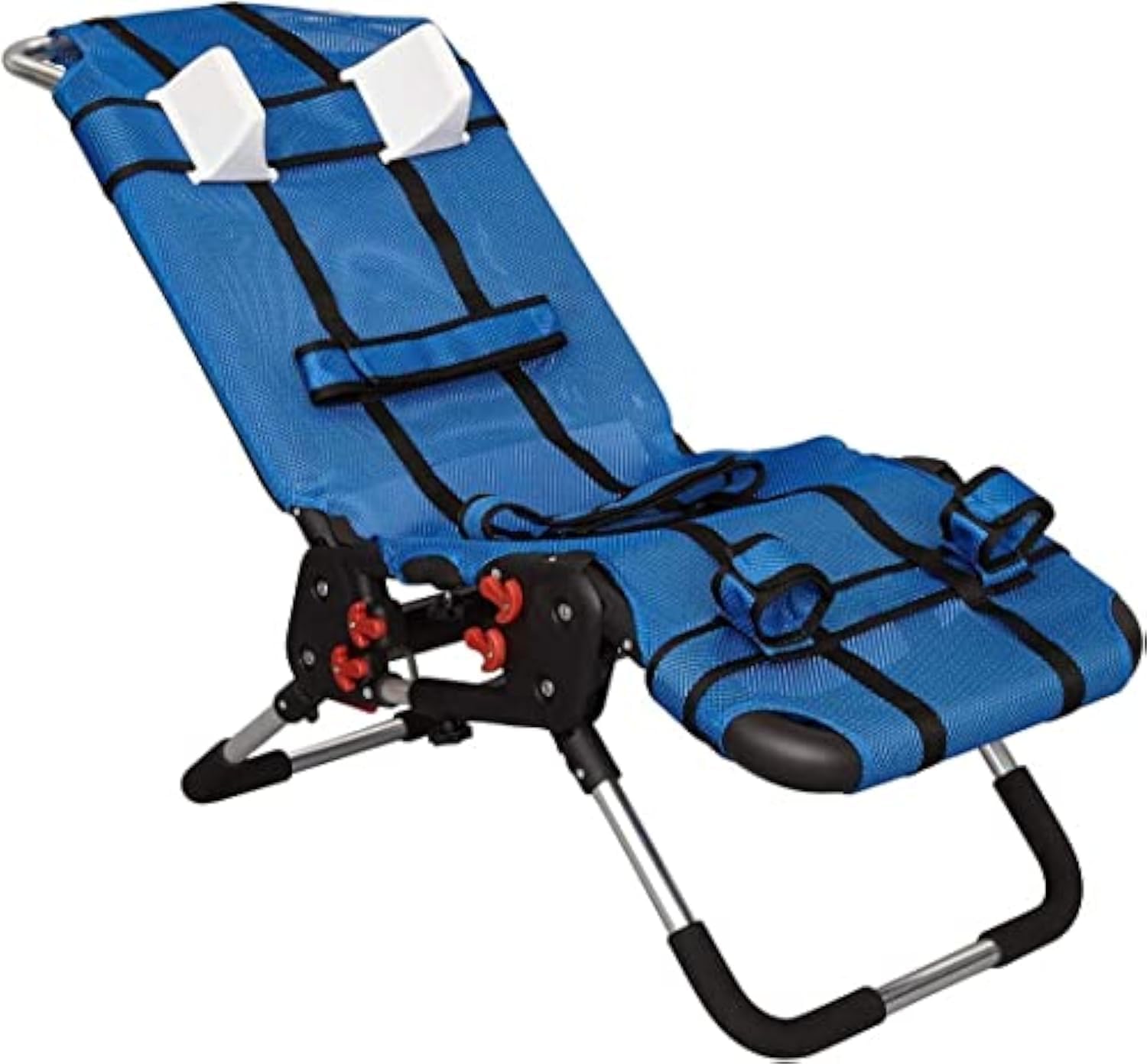 Anchor Pediatric Bath Chair for Kids with Special Needs by Circle Specialty- Adjustable Bath Chair for Children & Teens- Fast-Drying Mesh Fabric, Head Rest, Support Bars, Positioning Straps (X-Small)