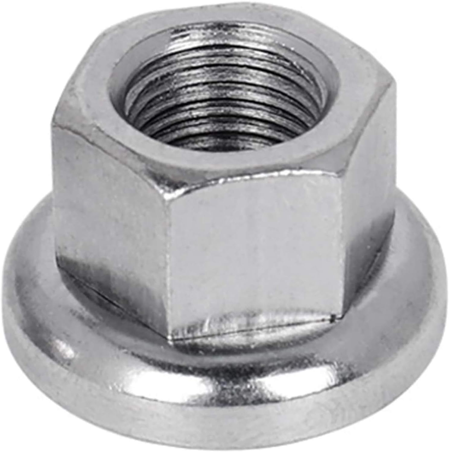 POFET 6pcs M10 Axle Wheel Nuts, Bicycle Wheel Nuts Replacement, M10 Hub