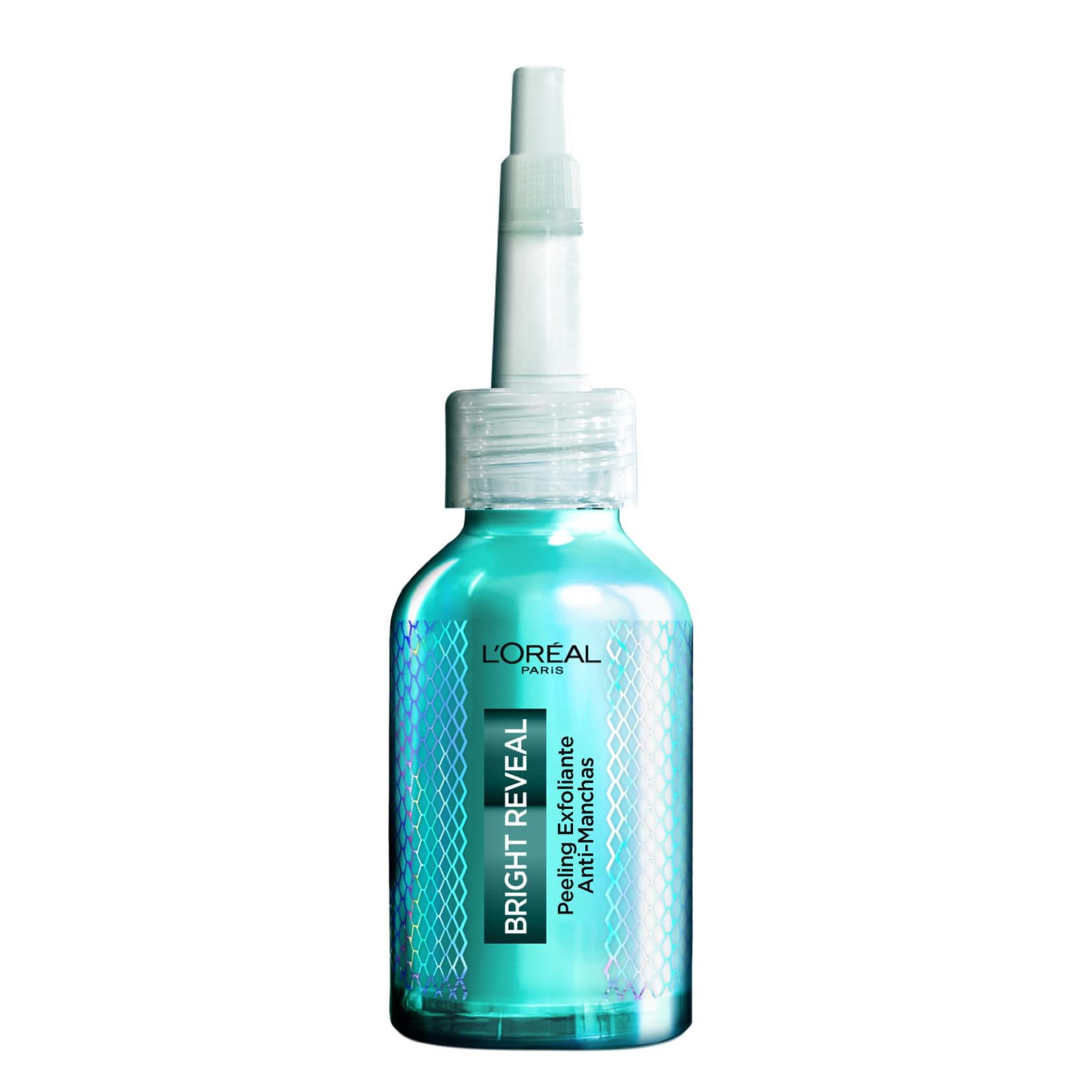 L'Oréal Paris Bright Reveal Peeling Exfoliante Anti-Manchas, Para Todo Tipo de Piel, Manchas Post-acné y Manchas Oscuras, Con Niacinamida y 25% AHA + BHA + PHA, 25 ml